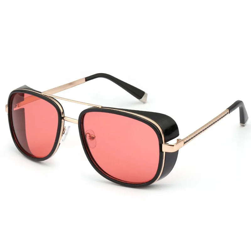 2022 Newest Fashion Windproof Retro Personality Iron Man 3 Sunglasses Women Men Eyewear Shade Vintage Sun Glasses Wholesale