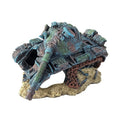 Aquarium Ornament Resin Army tank Decorative Cave Fish tank Decorations