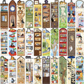 30pcs Letter Custom Printing Cats Bookmarks for Book Lovers Unique Book Mark for Reading for Classroom Gifts Reading Present