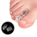 SEBS Gel Toe Separator Corrector Straightener for Overlapping Hammer Calluses Foot Comfort Spacer