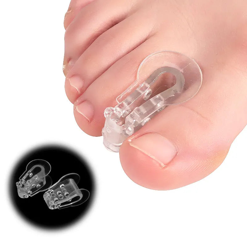 SEBS Gel Toe Separator Corrector Straightener for Overlapping Hammer Calluses Foot Comfort Spacer