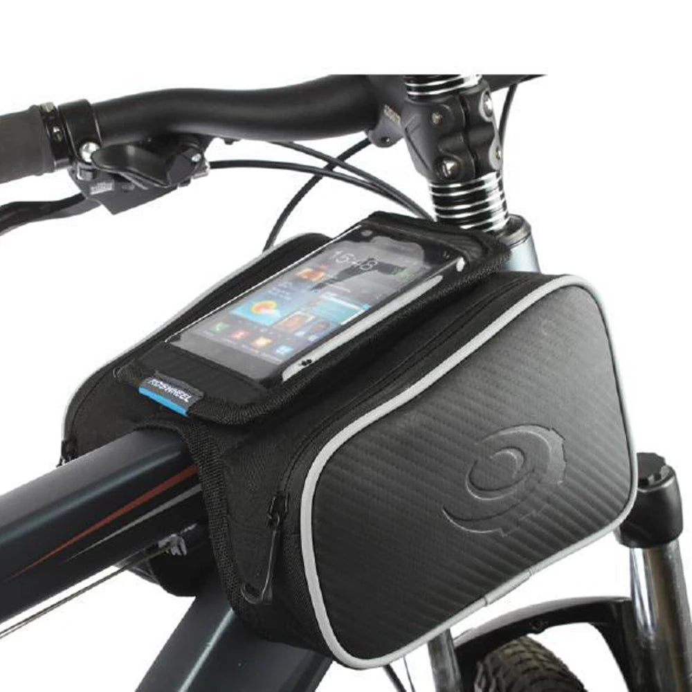 Mountainous Bike Upper Pipe Package Frame Sack Bicycle Double-sided Bag Folding Car Waterproof Beam Pocket