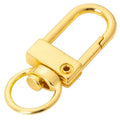 Wholesale 12*32mm Metal Lanyard Swivel Snap Hook Key Ring Lobster Clasp Key Chains for Bag DIY Accessories Door Type Buckle Hook
