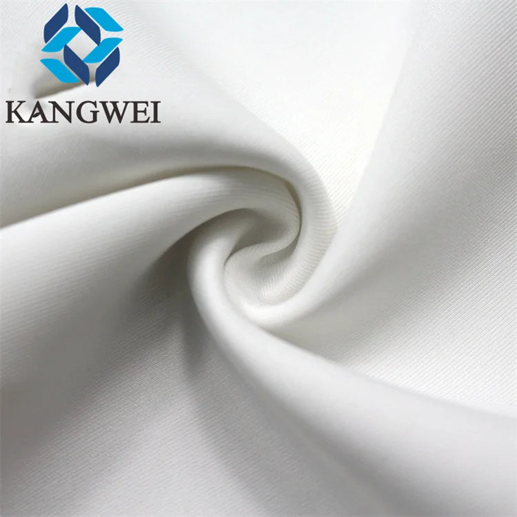 Recycle Textile Fabrics Scuba Eco-friendly Polyester 100% RPET Twill Fabric for Track Suit Men Custom Interlining Lining