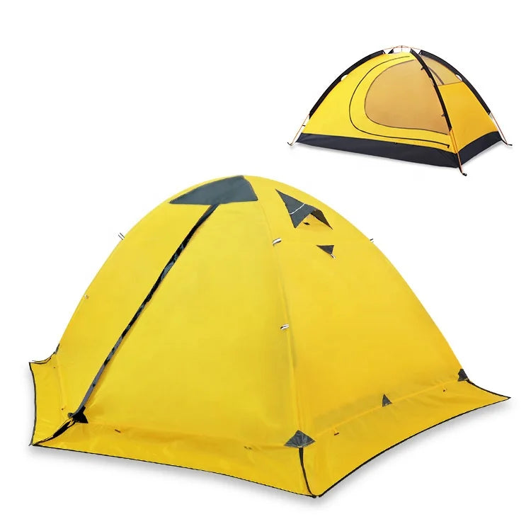 Custom 6-Person Luxury Outdoor Camping Tent Waterproof Portable Design for Adventure