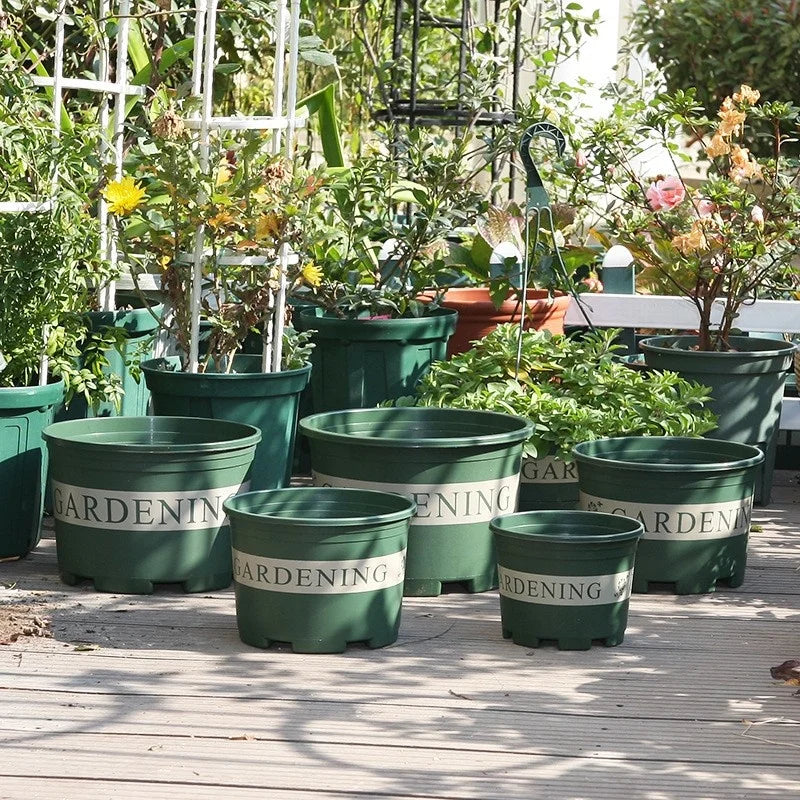 45cm 34L Big Flower Pot Classic Design Plastic Garden Nursery Pots Blueberry Pot