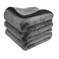 Microfiber Car Cleaning Towel Thick Quick-Dry High Absorption 400-1200gsm Red Edge