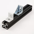 China 4040&4040 2 Hole Lite Transition Inside Corner Bracket  CNC Manufacture Corner Fitting for T-slotted Profile#6003