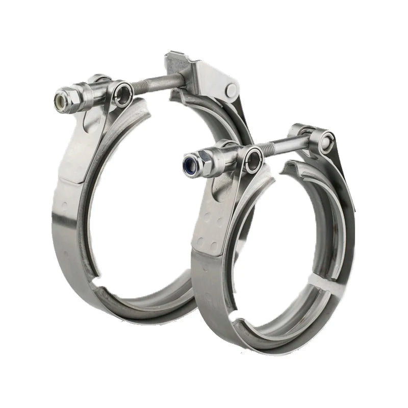 V Band Clamp Kit 304 Stainless Steel Standard and Quick Release Turbo