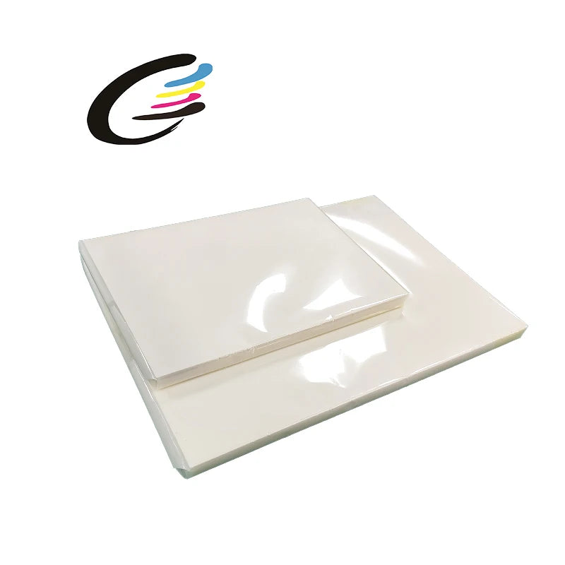 Factory Retail Quality for Glossy Finish A4 Cold Tear DTF Film Set 100 Sheets Dual Coated