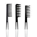 Wholesale Plastic Wide Tooth Comb Professional Salon Oil-head Hair Styling Comb Anti Static Hairdressing Comb