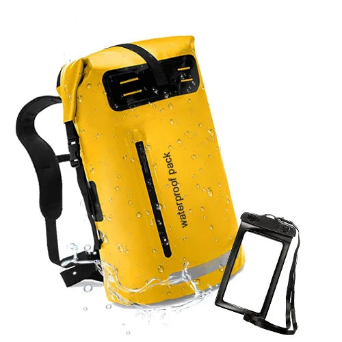 Best Seller Custom Brand PVC Waterproof 35L Backpack Ready Ship Fashion Style for Outdoor Camping Climbing Hiking Casual