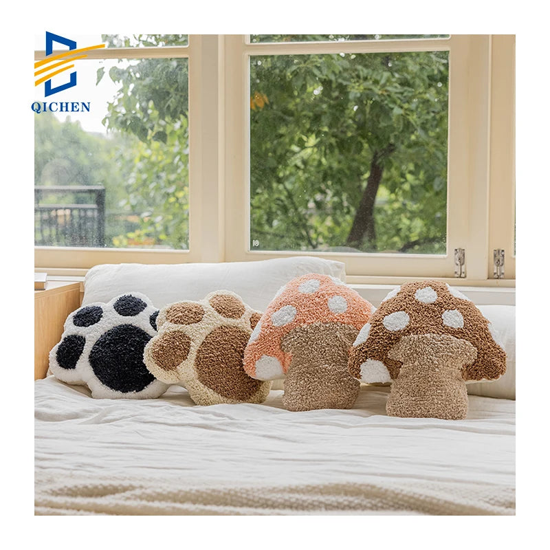 Innermor Children's Plush Pillow Covers & Cushion Cases-Luxury Square Shape 100% Polyester Hotel Use Customizable