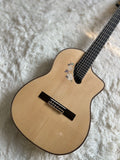 Geake 39inch Solid Spruce Professional Performance Hi-gloss Rosewood Fretboard Stage Guitar