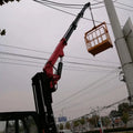 Best Price Factory Boom Mini Pickup Truck Crane Lifting With Basket for Car Trailer Lift Man Work Billboard Telephone Pole