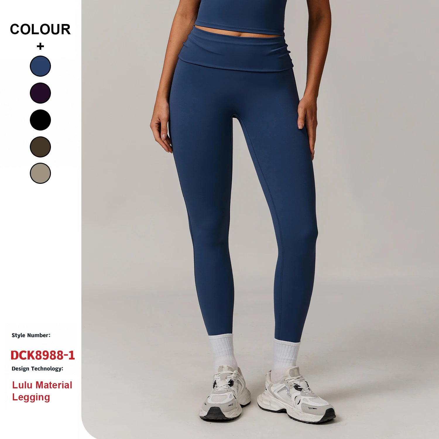 Custom High Quality Sustainable High Waist Fitness Yoga Pants Quick Drying Breathable Hip Lifting Women Sport Yoga Leggings