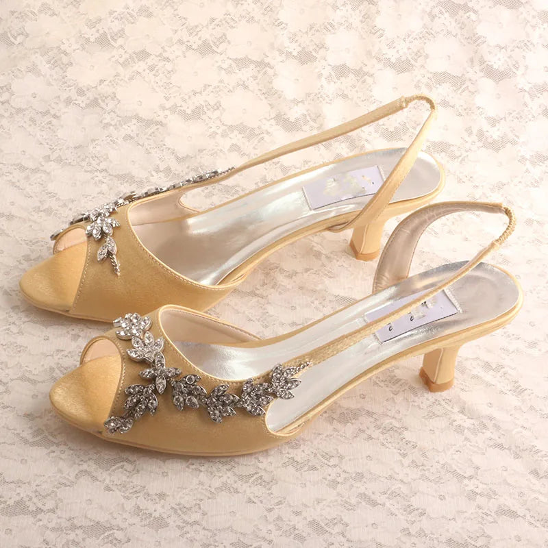 (23 Colors) Crystal Shoe Charm
