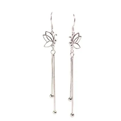 FY- EZ21 Factory Wholesale Long Earrings  for Women New Design Lovely Girls Christmas Gift Statement Jewelry Earings
