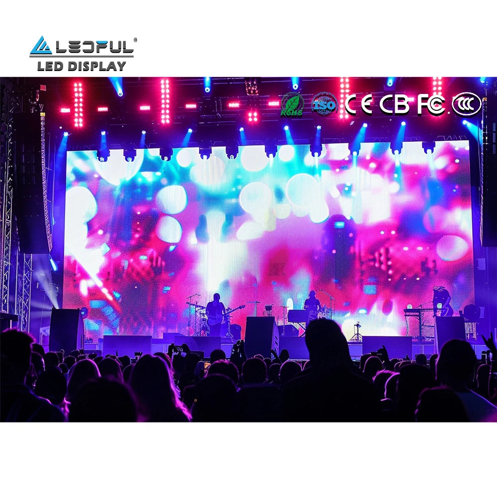 Ultra-Thin and Fast Delivery High Brightness P4.81 P3.91 P2.9 P2.6 Outdoor Indoor Rental  LED Display Screen