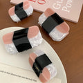 Tortoiseshell Acetate Customization Inlay Musubi  Hair Claw Clips Fashion Hair Accessories for Women