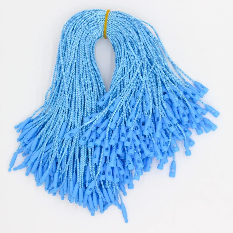 Clothing Brand Hanging Tag String Stopper Cord Lock hang Tag String With Pin hang Tag String Rope