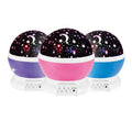 USB Battery Starry Night Light Projector Romantic Sky LED Rotating Disco Lights Kids Gift
