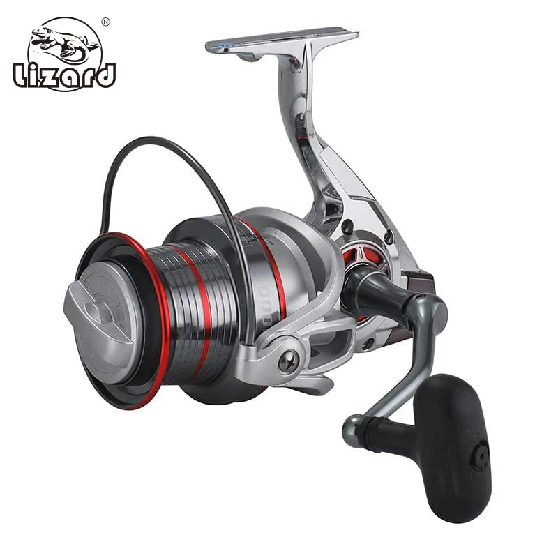 LIzard Pre-Loading Spinning Reel Metal Body Spinning Reel 4.0 Speed Ratio 14+1 Bearing Fishing Reel for Salt Water