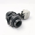 2" DN50 50MM 12V UPVC PVC Motorized Valve Plastic Motorized Water Valve