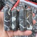 Wholesale Crystal Wand Quartz Tower Natural Shell Stone Crystal Point