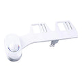 Self Cleaning Dual Nozzle Hot&Cold Water Spray ABS Ultra Slim Modern Bidet Attachment for Toilet Front and Rear