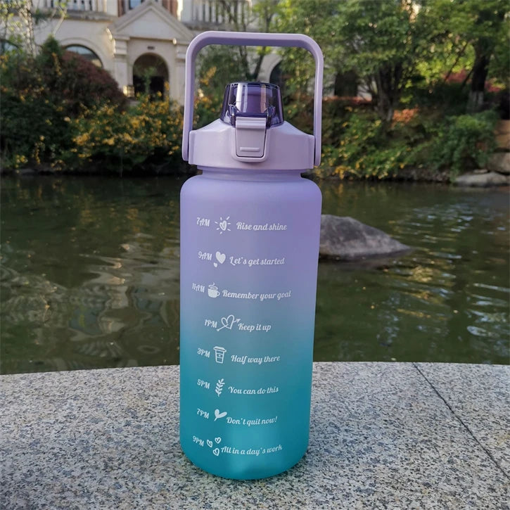 Promotion Activity Fashion Multi-Colored Eco Carbonated Drinks Water Bottle 2 Litre