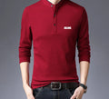 Custom Company logo Cheap Golf Color Block Tech Round Neck Polo Shirt