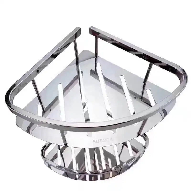 Stainless Steel Bathroom Wall Shower Corner Racks and Shelves