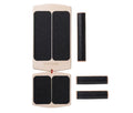 Wooden Stretch Board for Knees Ankle Professional Wooden Slant & Balance Board Heel Feet Leg