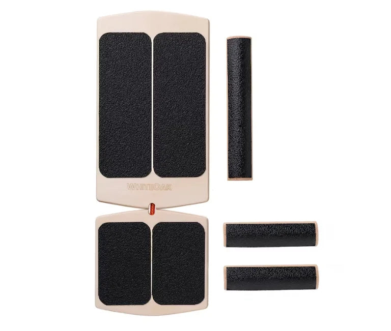 Wooden Stretch Board for Knees Ankle Professional Wooden Slant & Balance Board Heel Feet Leg