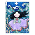 Ever Moment Mosaic Of Diamonds Cross-stitch 45x60 Girl Picture Cartoon Canvas Rhinestones Art Paintings For Interior 3F2616