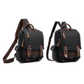 Outdoor Cotton 16OZ Canvas Custom Print Logo  Backpack Side Sling Crossbody Luggage Travel Shoulder Messenger Bag for Men Women