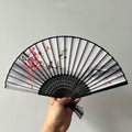 Wholesale Vintage Retro Style Folding Fan Plastic Hand Fans for Dance Wedding