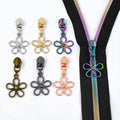 Deepeel ZT028 5# Garment Hardware Bag Zinc Zipper Pull Accessories Clothes Nylon Zipper Slider