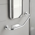 AKPN Bathroom Accessory With Soap Holder Stainless Steel Satin Bathtub Handrail Shower Safety Grab Bar for Bathroom Elderly