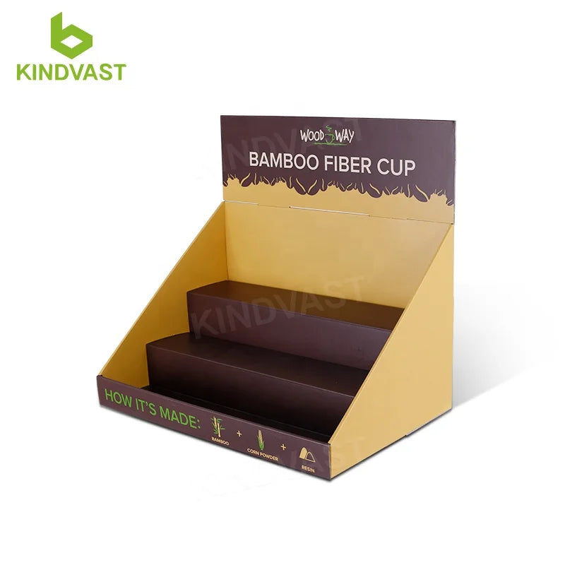 Custom Retail Cardboard Shelf Ready Countertop Pdq Display Paper Box for Gift