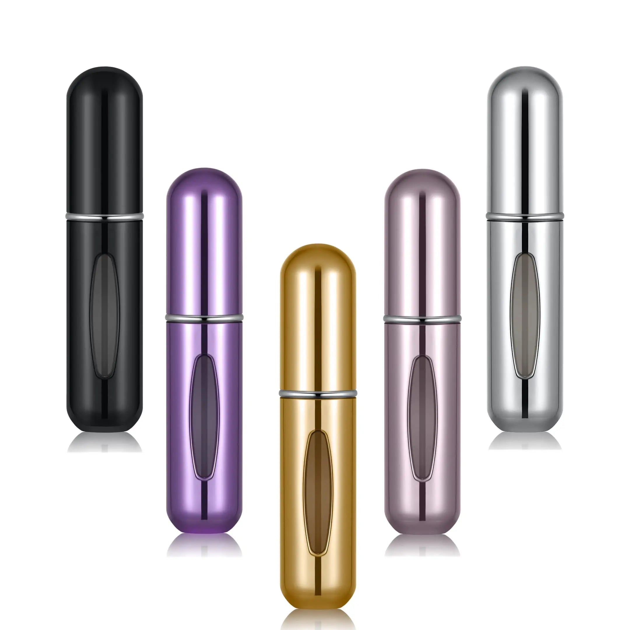 5ml Round Colorful Customized Bottom Refillable Perfume Bottle for Travel