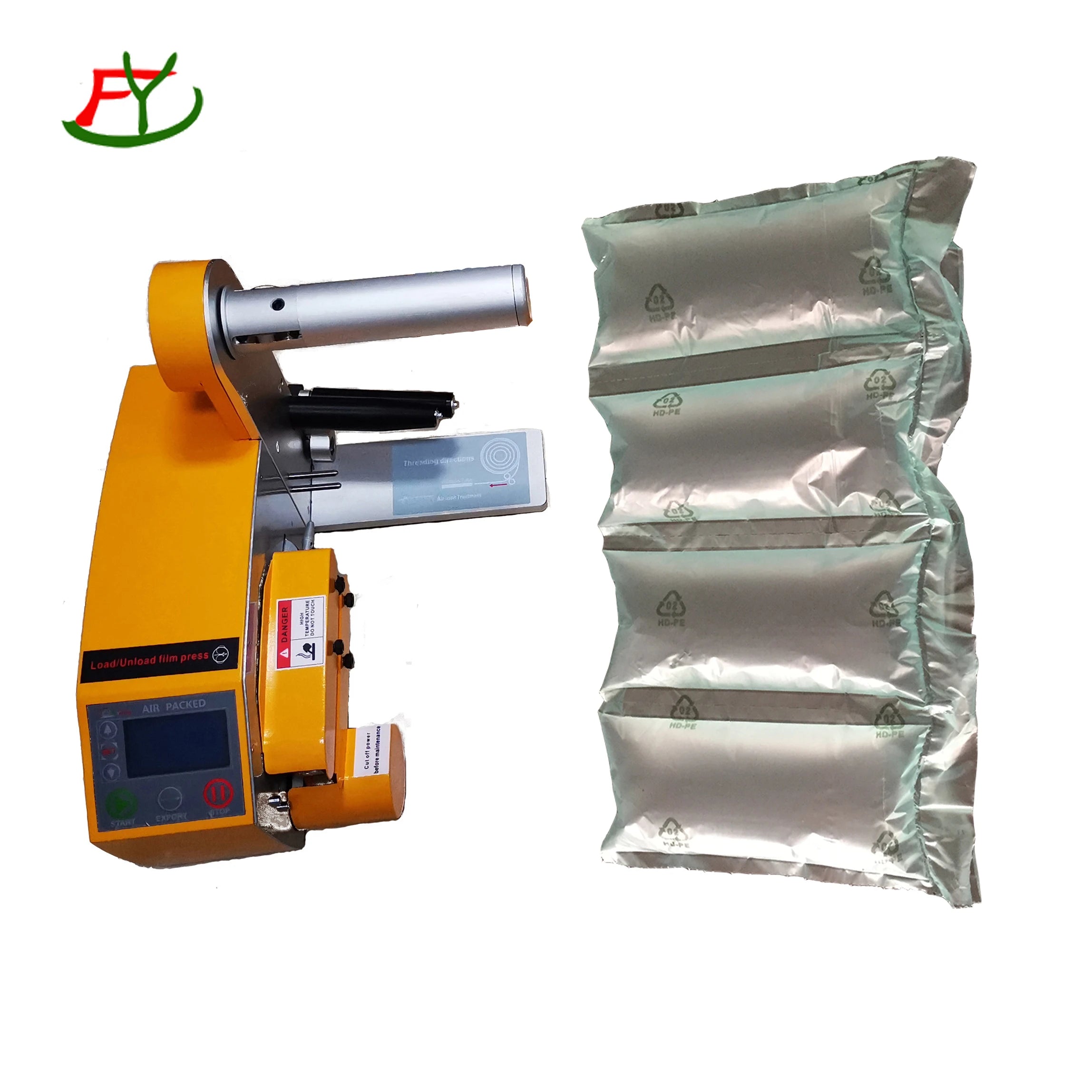 Air Cushion Bag / Air Pillow Bag PE Protective Film Easy Storage & Compact Design