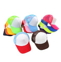 Hot Sale Promotion 5 Panels Foam Mesh Baseball Trucker Hats Customized 100% Polyester Trucker Hats for Sublimation