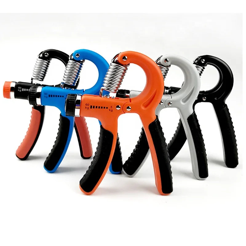 Adjustable Spring Hand Gripper Strengthener Counting Strength Training Hand Held Exercise Equipment Hand Finger Rehabilitation