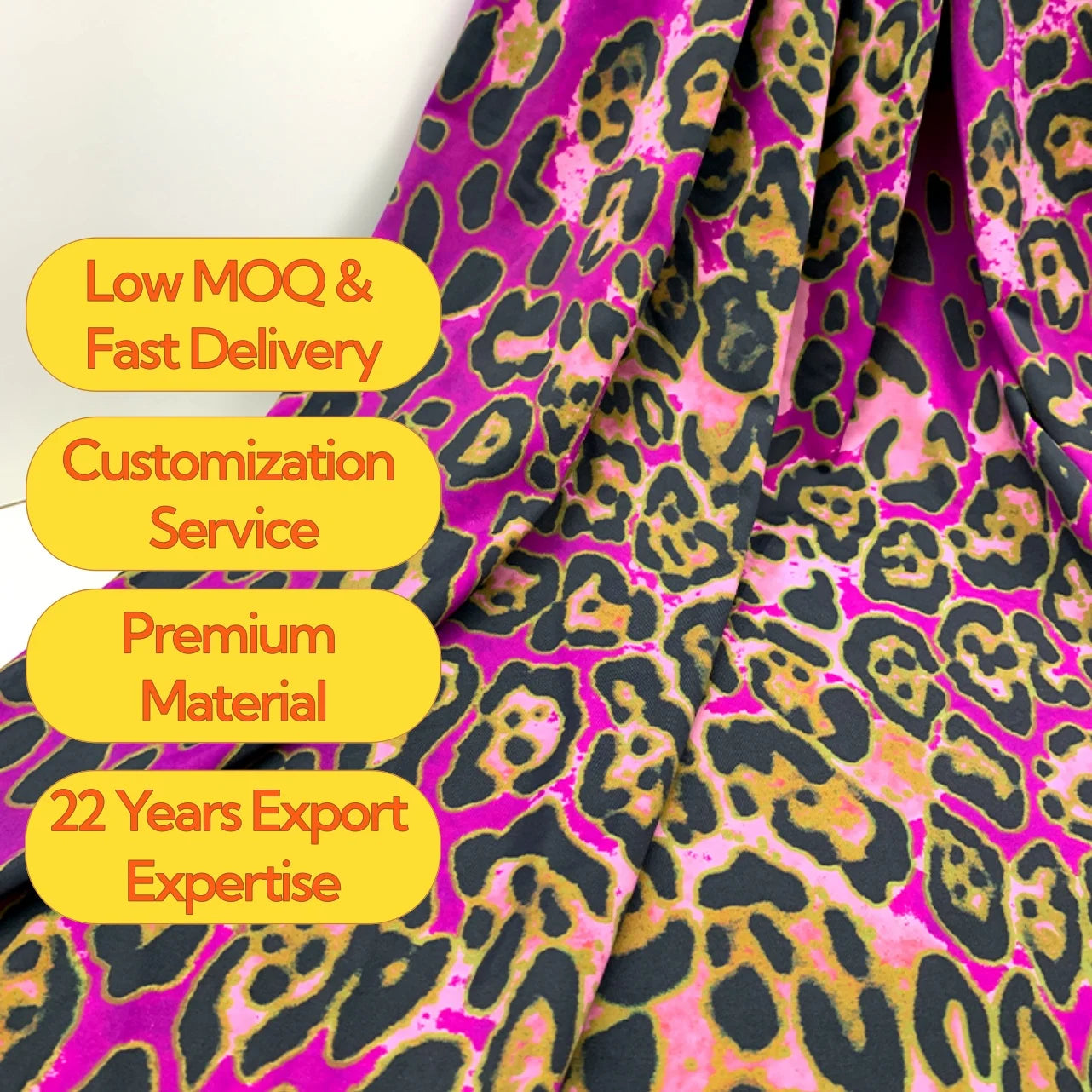 Customized 80 Nylon 20 Spandex Stretch Knit Multicolor Printed Stretch Skinny Bikini Swimwear Fabrics