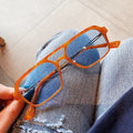 Lbashades High Quality Custom Double Bridge Fashion Women and Man Unisex Pc Frame Sunglasses