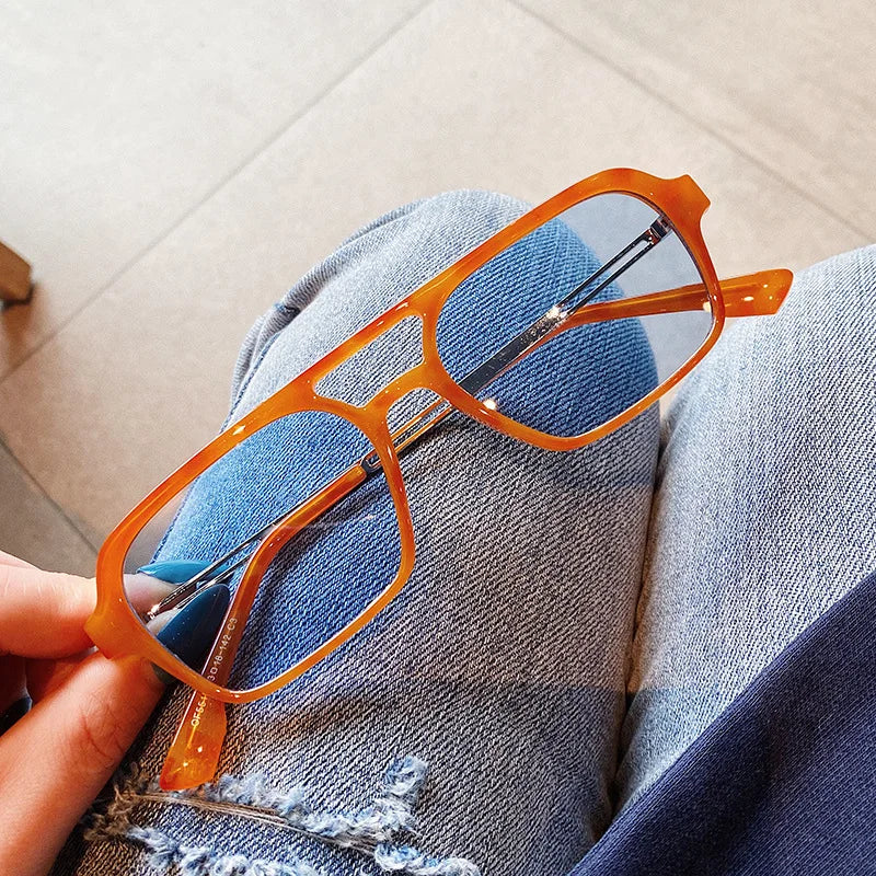Lbashades High Quality Custom Double Bridge Fashion Women and Man Unisex Pc Frame Sunglasses