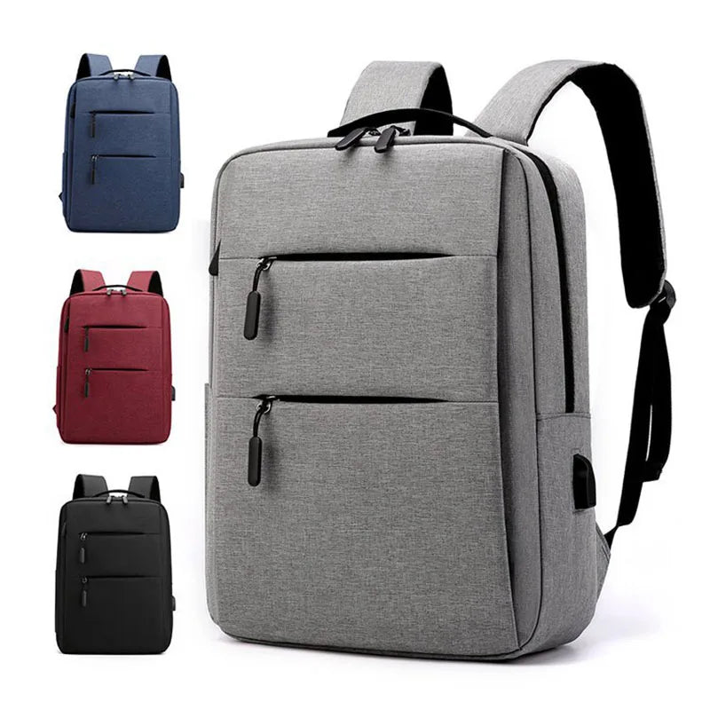 New Hot Sale USB Business Laptop Backpack Simple Business Casual Backpack Gift for 15.6 Inch Backpack Laptop Waterproof