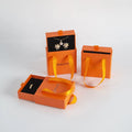 11x11x4cm New Orange Cardboard Drawer Sliding Necklace Earring Bracelet Ring Custom Gift Paper Packaging Jewelry Box
